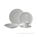 Groothandel keramische 24 -stks luxe porseleinen servies sets